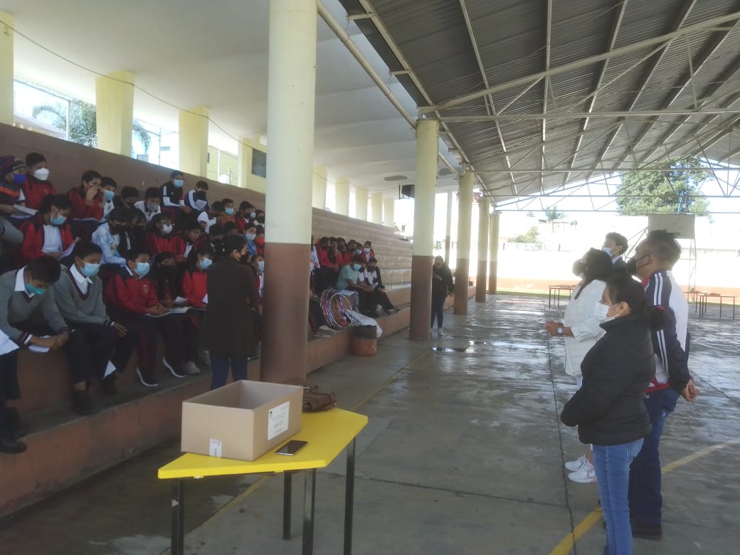 Con talleres lúdicos, el Ayuntamiento de Zacatelco promueve la cultura en escuelas